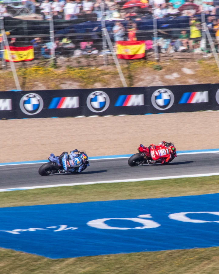Alex Marquez and Pecco Bagnaia