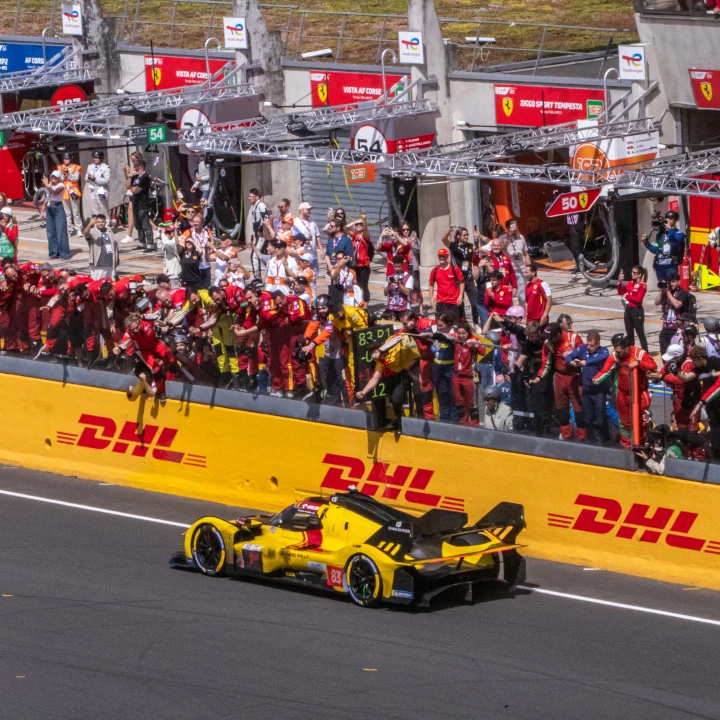 Robert Kubica winning Le Mans