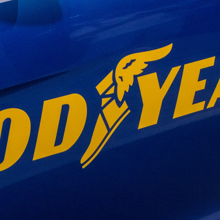 Goodyear logo vinyl